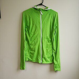 Green athletica tuff light sweater